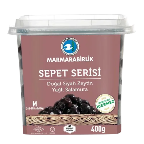 МАРМАРАБИРЛИК МАСЛИНИ СЕПЕТ СЕРИСИ РОЗОВ-400ГР.