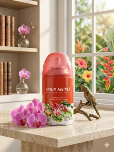 АМОР АРОМАТИЗАТОР EXOTIC FLOWERS ЧЕРВЕН-250МЛ.